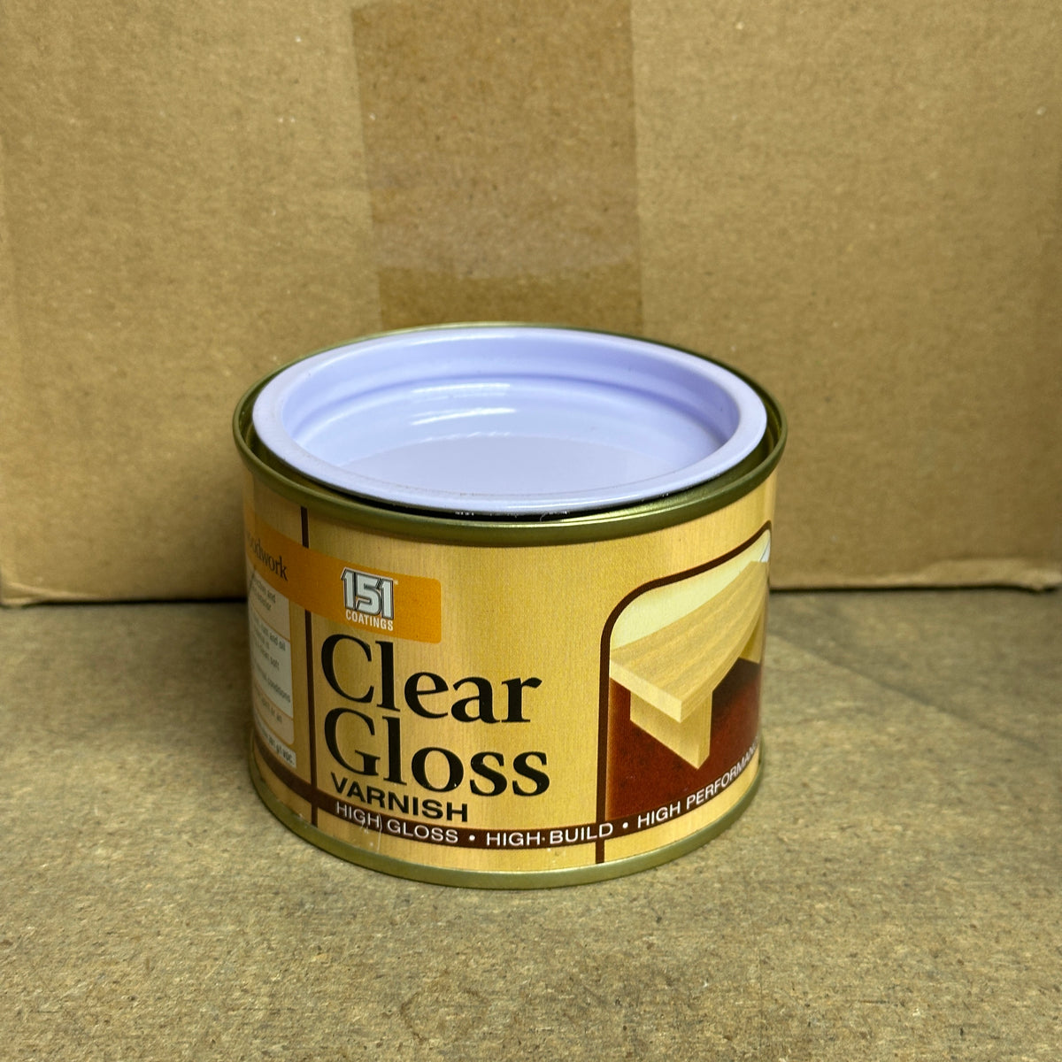 Clear Gloss Varnish 180ml Tin | Protective Wood Finish product image