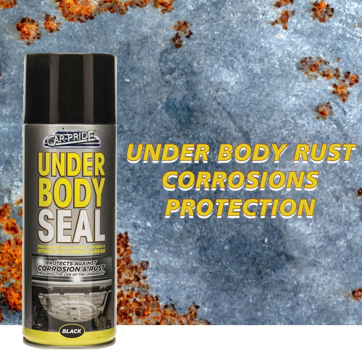 Black Under Body Seal Spray 400ml | Rust & Corrosion Protection product image