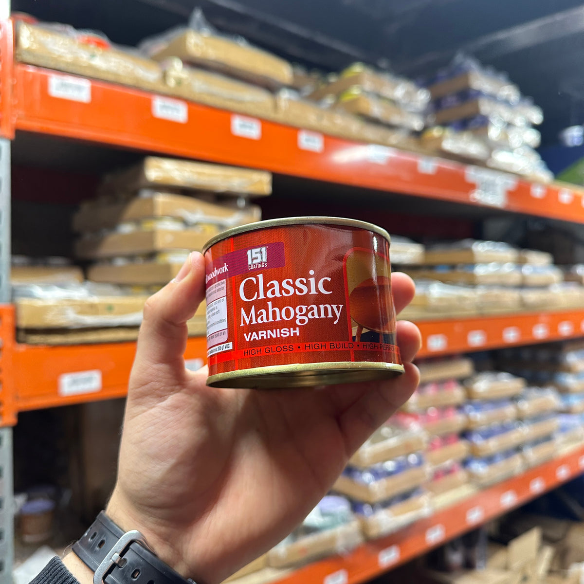 Mahogany Varnish 180ml Tin | Wood Stain & Protective Finish product image