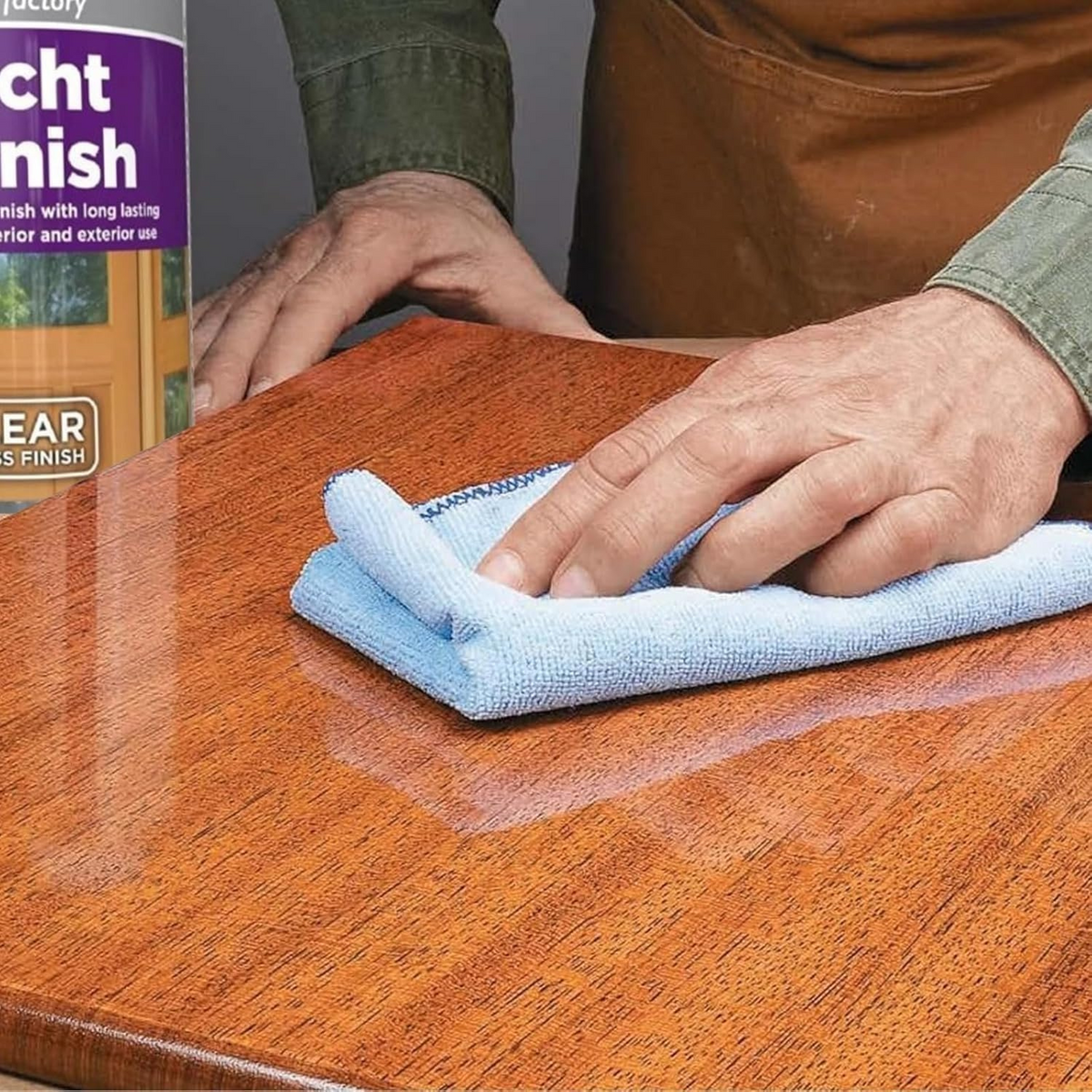 Clear Yacht Varnish 300ml Tin | Gloss Weatherproof Wood Finish product image