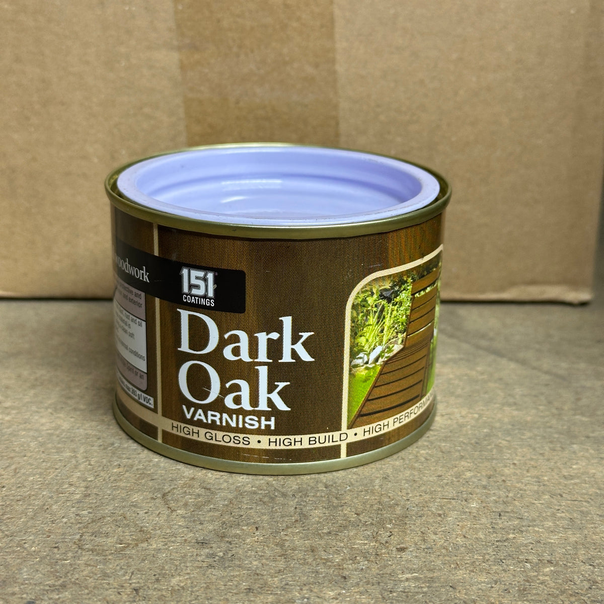 Dark Oak Varnish 180ml Tin | Wood Stain & Protective Finish product image