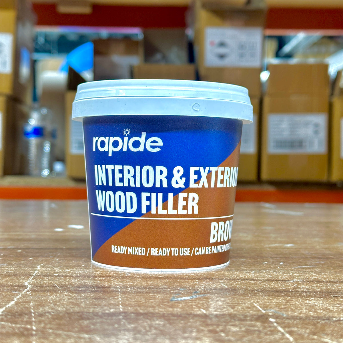 Brown Wood Filler 500g | Interior & Exterior Repairs product image