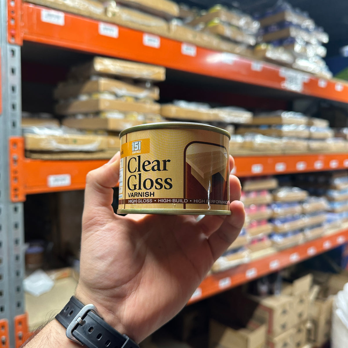 Clear Gloss Varnish 180ml Tin | Protective Wood Finish product image