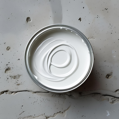White Gloss Non-Drip Paint Interior Exterior Use 300ml Tin - Hard Drying, High Performance