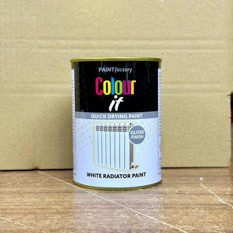 White Gloss Radiator Paint 300ml Tin | Interior Metal Finish product image