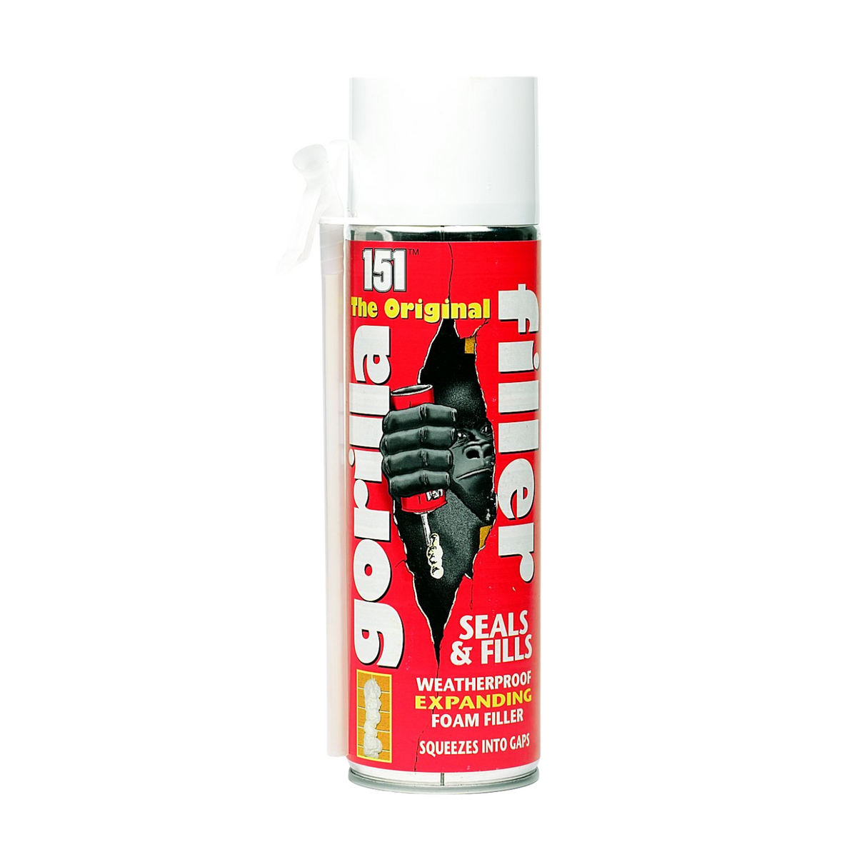 Gorilla Expanding Foam Filler 500ml | Gap & Crack Sealant product image