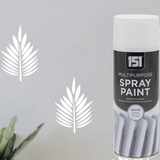 White Spray Paint Gloss Finish 400ml MultiPurpose Professional Use for Metal, Wood, DIY - Fast Drying