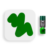 Green Spray Paint Gloss Finish for Wood Metal 400ml - Multipurpose