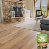 Paint Factory Matt Varnish Tin Clear Durabel Protect Indoor Outdoor Seals 300ml