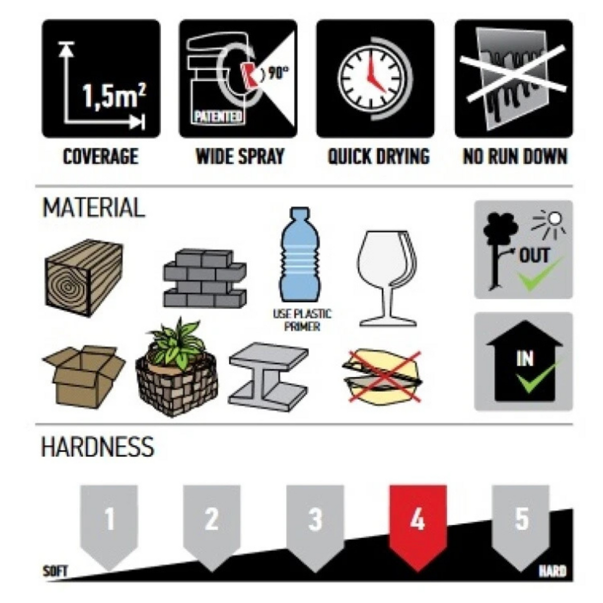 Gun Metal Grey Gloss Spray Paint 400ml | Metallic Finish product image
