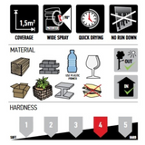 Gun Metal Spray Paint Metallic Finish 400ml - Multipurpose