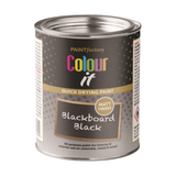 Blackboard Black Matt Paint Interior Exterior Use 300ml - Quick Dry, All Purpose Use for Concrete, Metal & Wood