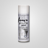 Plastic Spray Paint White Gloss Finish 400ml for Garden, Furniture & Pipe Work