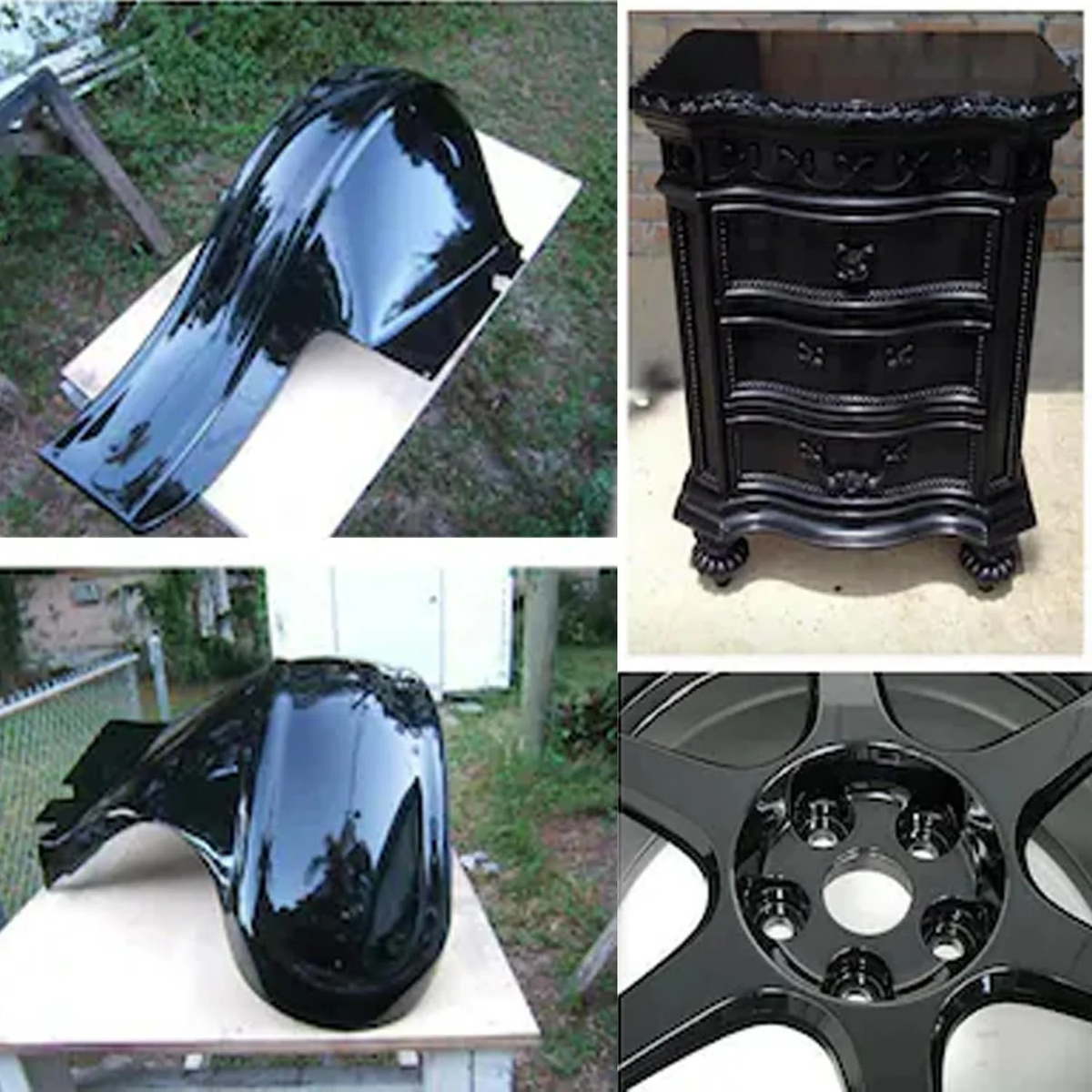 Car Pride Black Gloss Car Spray Paint 400ml | Auto Aerosol product image