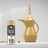 Metallic Champagne Gold Spray Paint for Wood Metal Plastic 400ml - Multipurpose