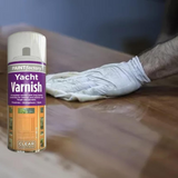 Yacht Varnish Spray Clear Gloss 250ml - All Purpose Tough Durable Indoor Outdoor Use