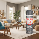 Paint Factory Tough Stuff Enamel Grey Primer Spray Paint for Wood Metal 400ml