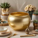 Metallic Paint Bright Gold Interior Exterior Use 300ml Tin - Quick Dry, High Coverage, Multi-Surface Use