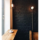 Black Matt Paint Interior Exterior Use 300ml Tin - Quick Dry, All Purpose Use for Concrete, Metal & Wood