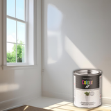 White Gloss Paint Interior Exterior Use 300ml Tin - Quick Dry, All Purpose Use for Concrete, Metal & Wood