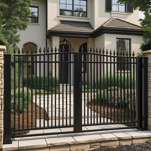 Black Iron Gate Gloss Finish Paint Quick-Drying Formula Exterior Use 300ml Tin - Durable And Long-Lasting Protection