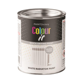 White Radiator Gloss Paint Quick-Drying Formula Interior Exterior Use 300ml Tin - Easy to Apply, Long-Lasting Protection