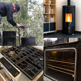 High Temperature Spray Paint Black Matt Finish 400ml for Stoves, Chimneys, Ovens & Exhaust