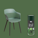 Green Spray Paint Gloss Finish for Wood Metal 400ml - Multipurpose