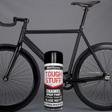 Tough Stuff Enamel Spray Paint Black Matt 400ml for Wood, Metal & Plastic - Interior Exterior Use