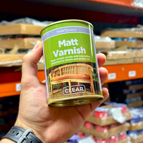 Clear Matt Varnish 300ml Tin | Protective Wood Finish product image