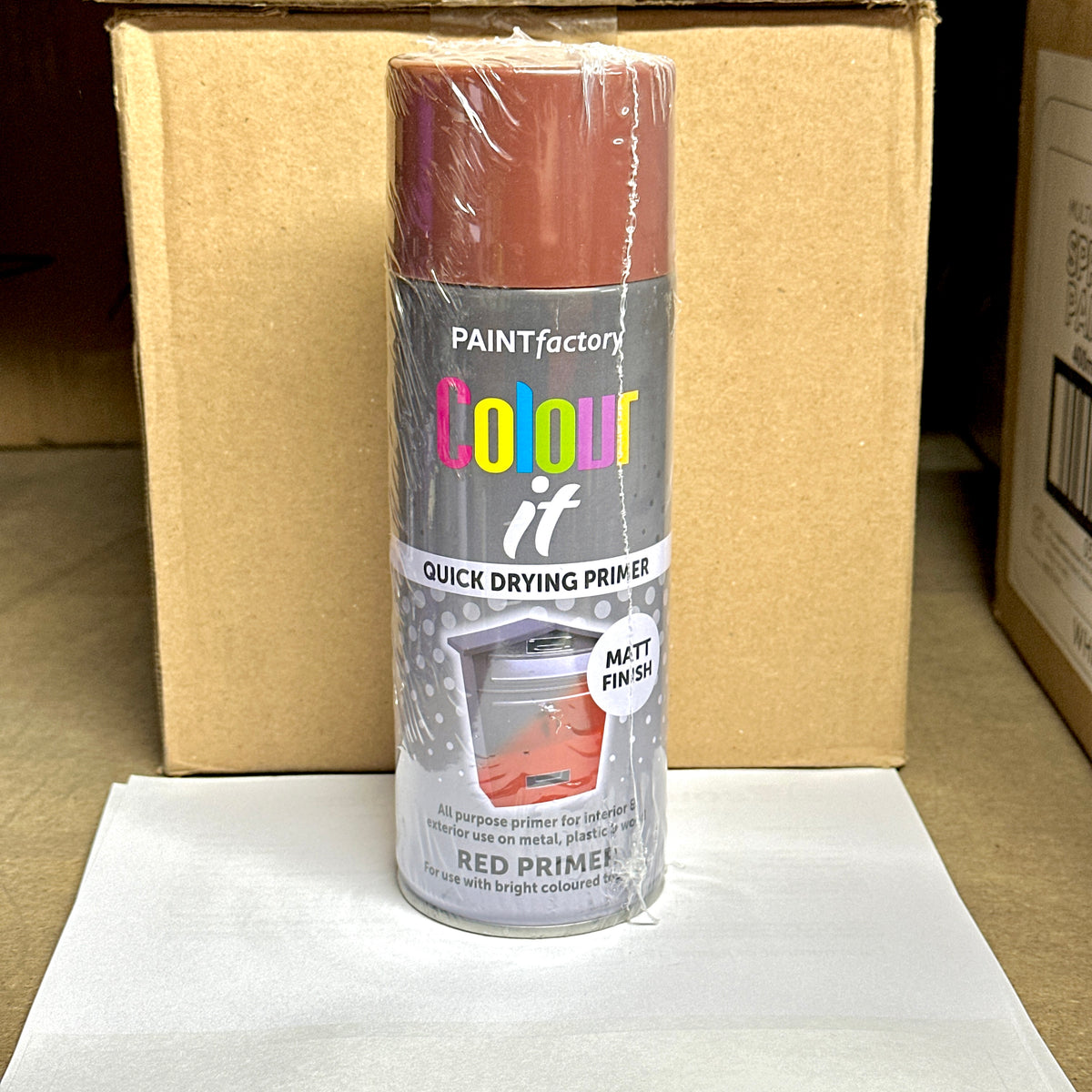 Red Primer Spray Paint 400ml | Multi-Surface Base Coat product image