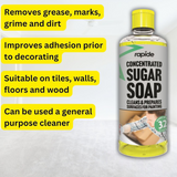 Concentrated Sugar Soap - Cleans & Prepares Surfaces For Painting 800ml