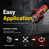 Gorilla Expanding Foam Filler Fills Seals Cracks & Gaps Weatherproof 750ml