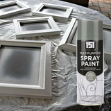 Grey Spray Paint Primer Matt Finish 400ml - MultiPurpose Fast Drying
