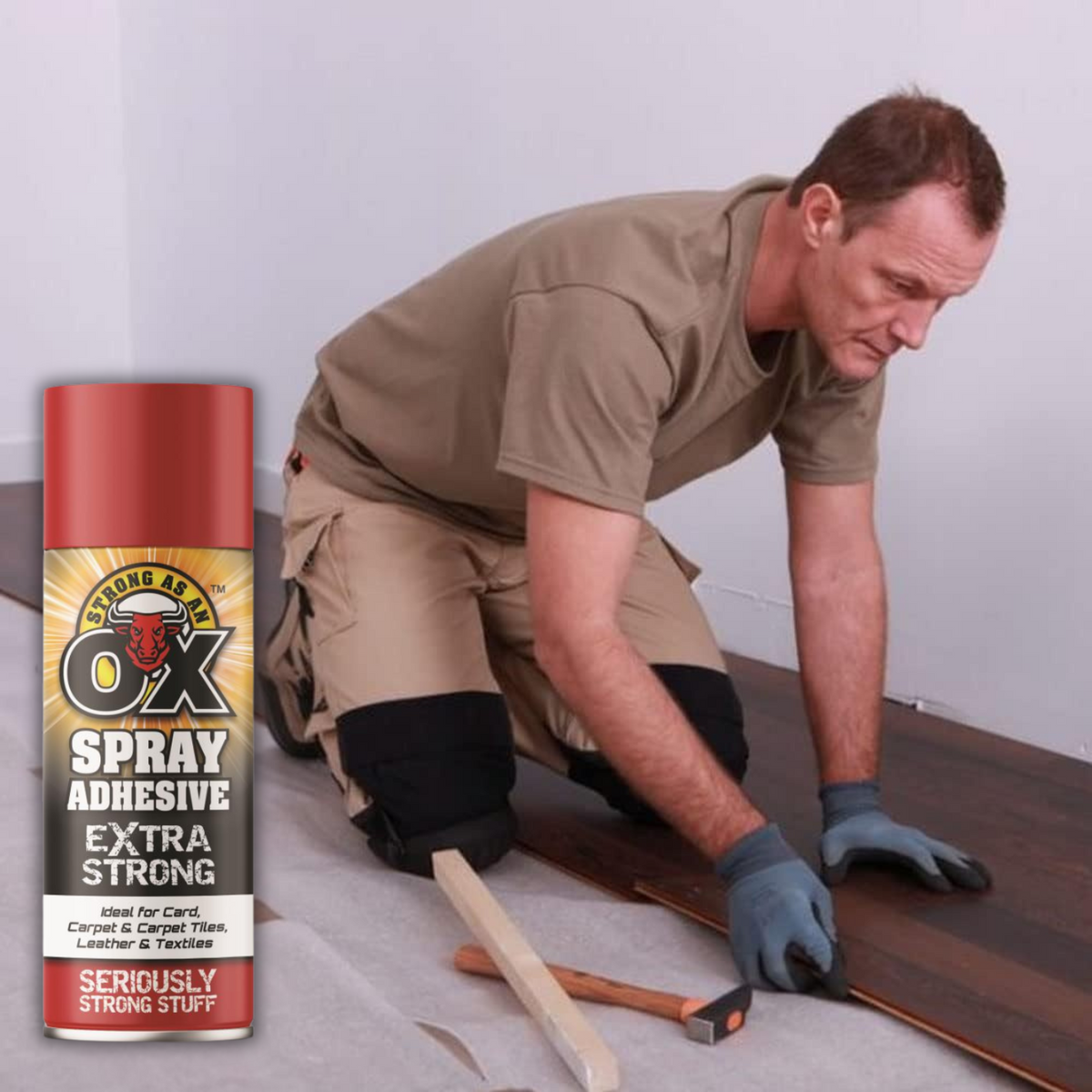 Adhesive Spray For Card Paper Carpet Leather Vinyl Heavy Duty