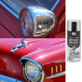 Chrome Spray Paint Gloss Finish 400ml - MultiPurpose Fast Drying
