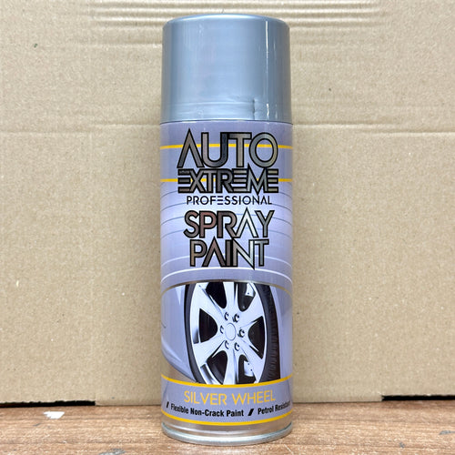 Auto Extreme Silver Wheel Gloss Spray Paint 400ml | Car Aerosol product image