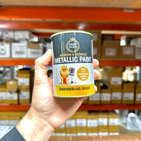 Bright Gold Gloss Paint 300ml Tin | Interior & Exterior product image
