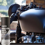 Spray & Seal Black Mastic Sealant 400ml Leak Fix Stop Sealant Instant For Waterproof Gutter, Roof, Pipe, Windows