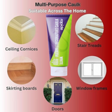 Decorators Caulk White Flexible Painters Fill Gap Ready To Use Filler Sealant Tube 250g