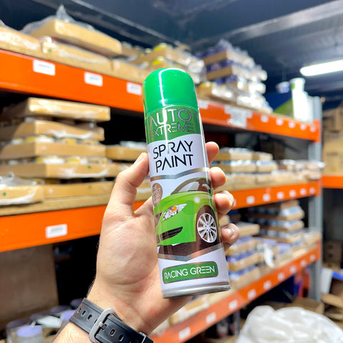 All Purpose Spray Paint Aerosol Auto Car Van Bike Matt Gloss Metal Plastic 250ML Colour: Green Gloss / Pack Size: 1 Pack