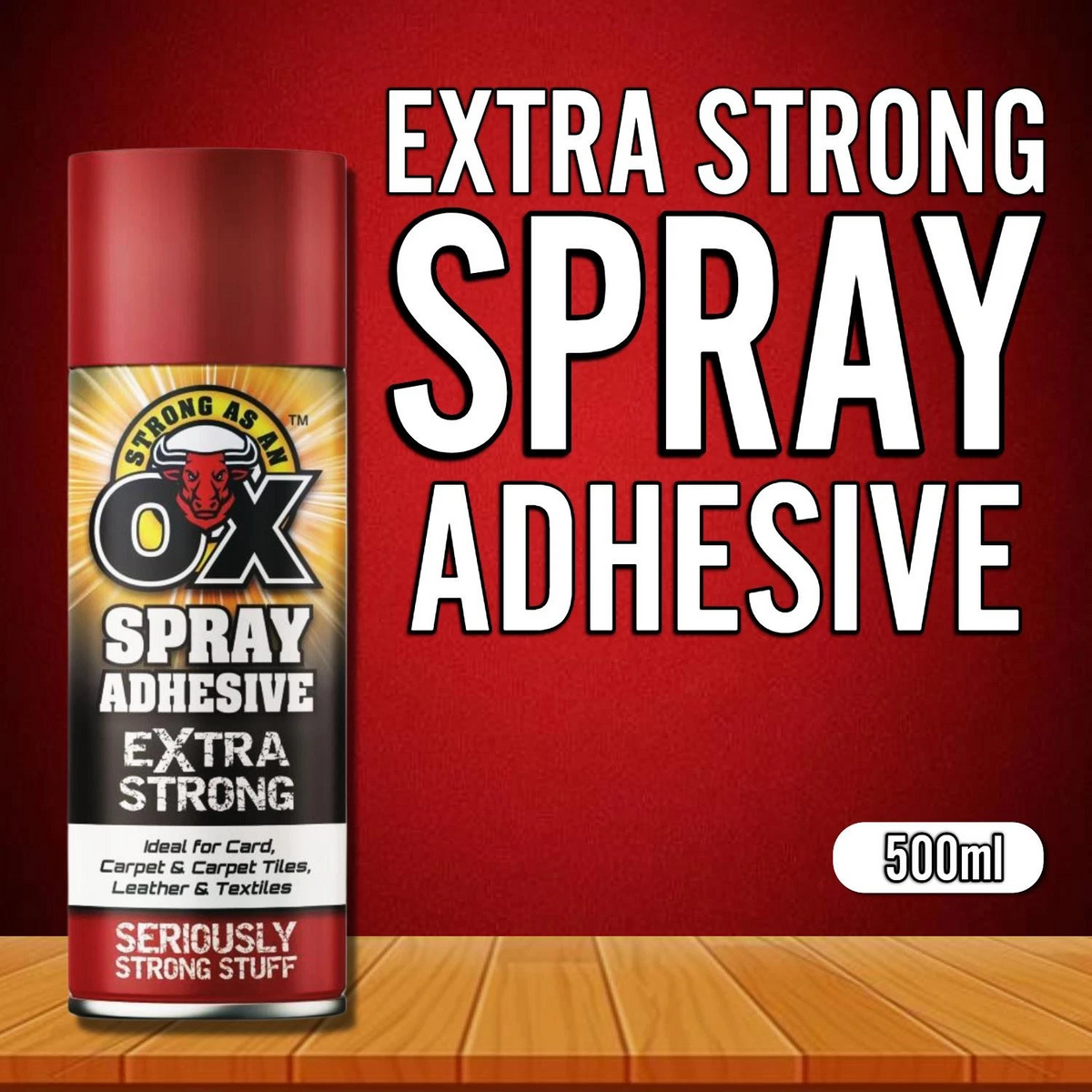 Adhesive Spray For Card Paper Carpet Leather Vinyl Heavy Duty