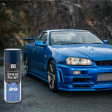 Blue Spray Paint Gloss Finish 400ml MultiPurpose Professional Use for Metal, Wood, DIY - Fast Drying