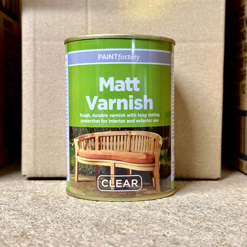 Clear Matt Varnish 300ml Tin | Protective Wood Finish product image