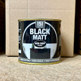 Black Matt Non-Drip Paint 300ml Tin | Interior & Exterior product image