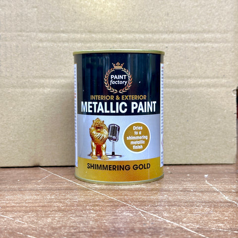 Bright Gold Gloss Paint 300ml Tin | Interior & Exterior product image