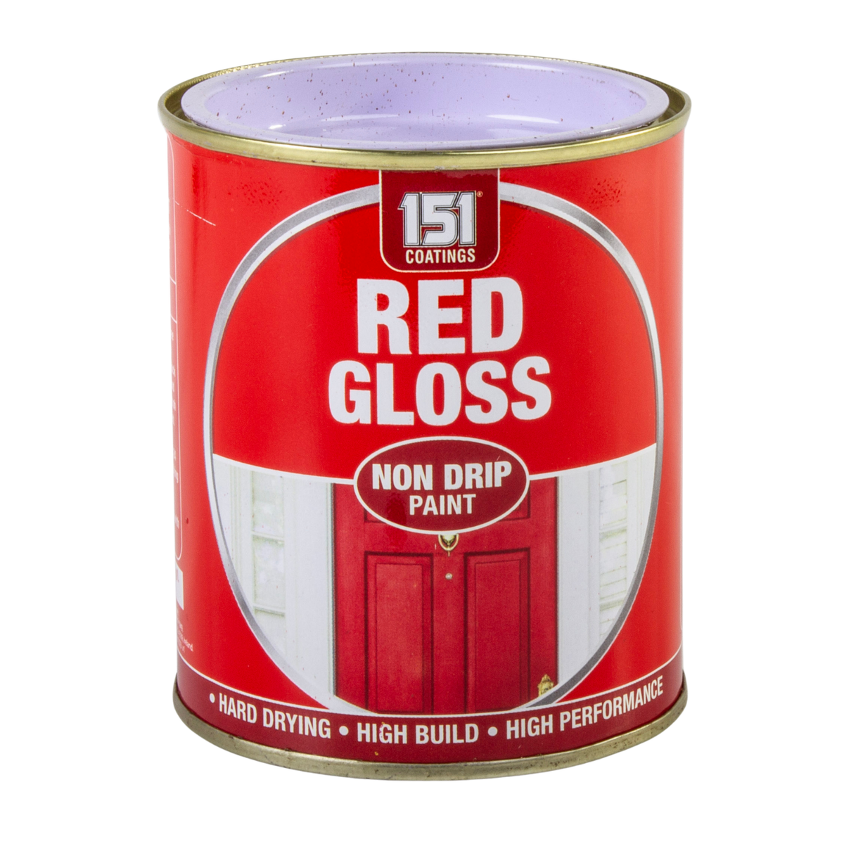 Red Gloss Non-Drip Paint 300ml Tin | Interior & Exterior product image