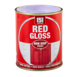 Red Gloss Non-Drip Paint Interior Exterior Use 300ml Tin - Hard Drying, High Performance