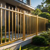 Metallic Gold Gloss Non-Drip Paint Interior Exterior Use 300ml Tin - Hard Drying, High Performance