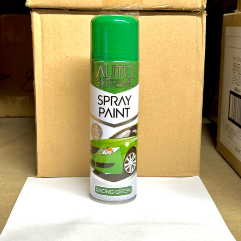 All Purpose Spray Paint Aerosol Auto Car Van Bike Matt Gloss Metal Plastic 250ML Colour: Green Gloss / Pack Size: 1 Pack